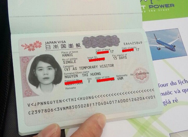 Xin visa du lịch Nhật Bản